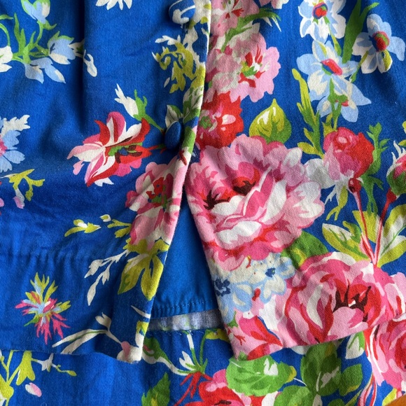 Polo Ralph Lauren girls Floral Button back dress botanical blue size 6, … - Picture 6 of 11